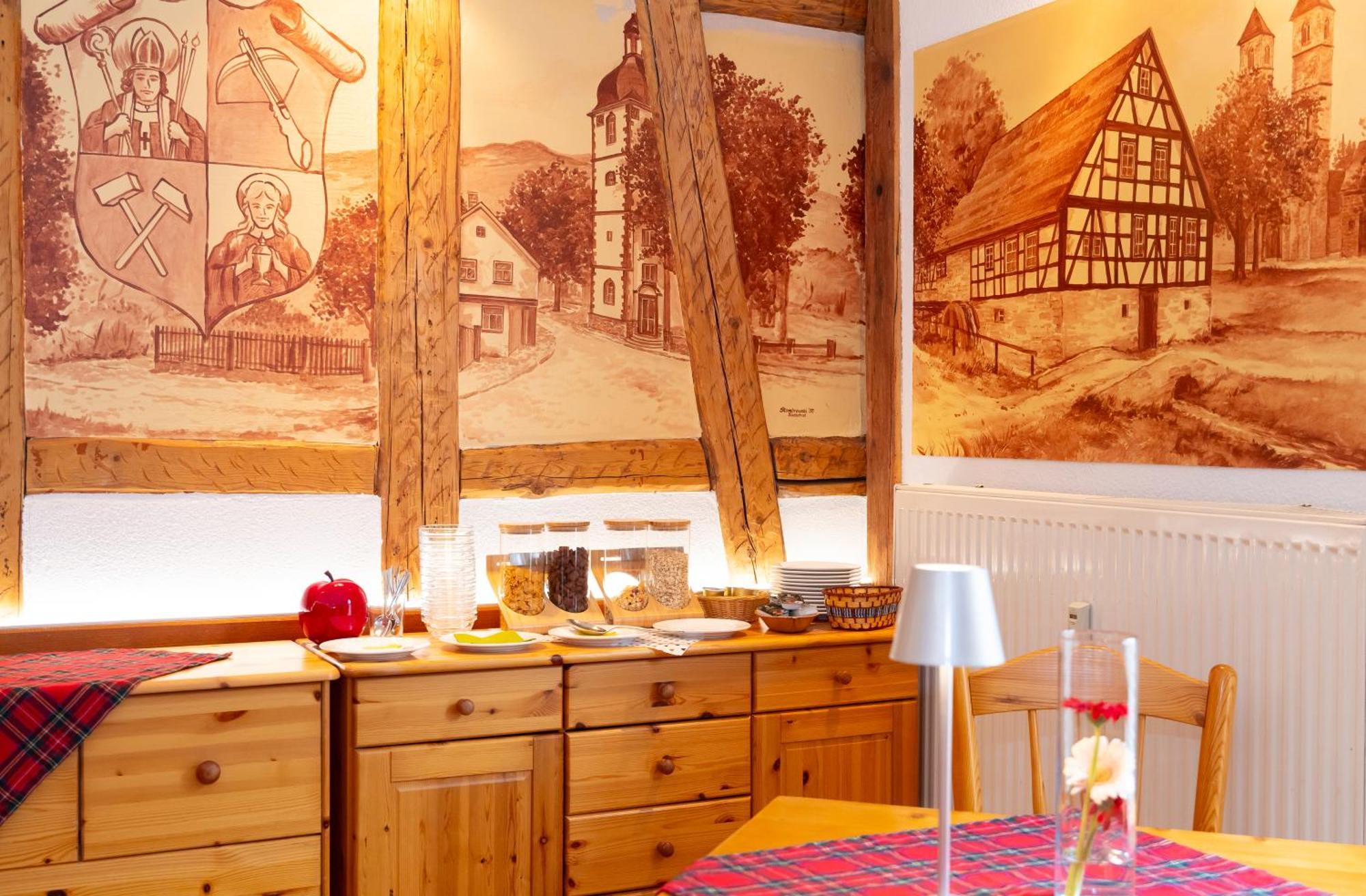 Pension Zum Schotten Zella-Mehlis Extérieur photo